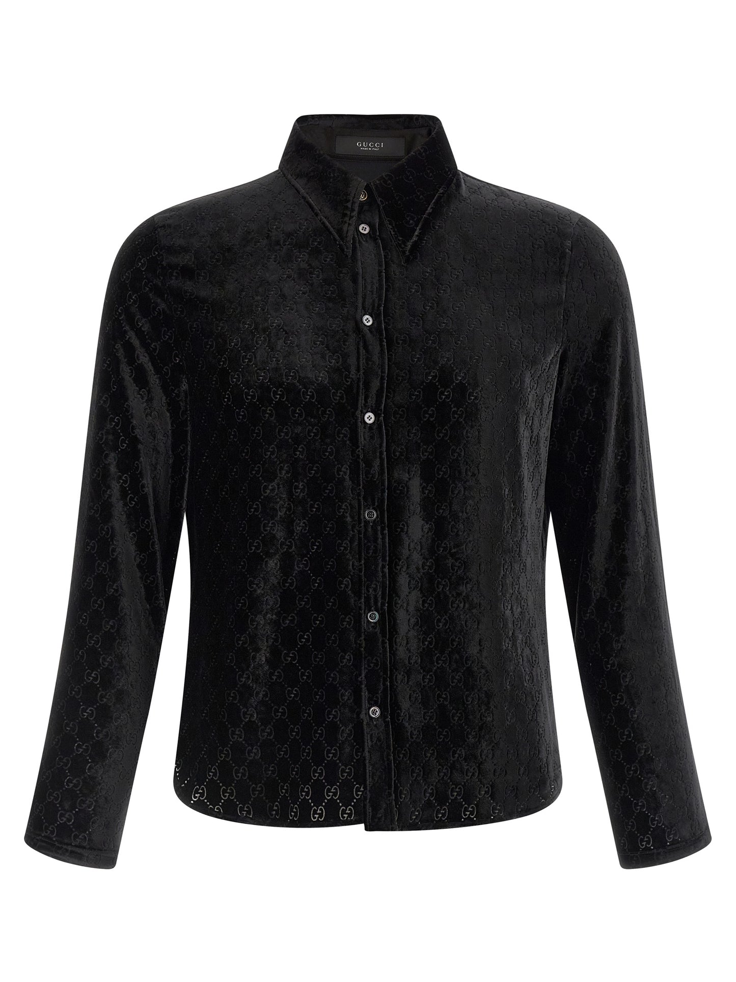 Gucci Black Viscose Blouse
