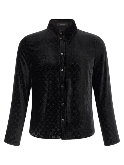 Gucci Black Viscose Blouse