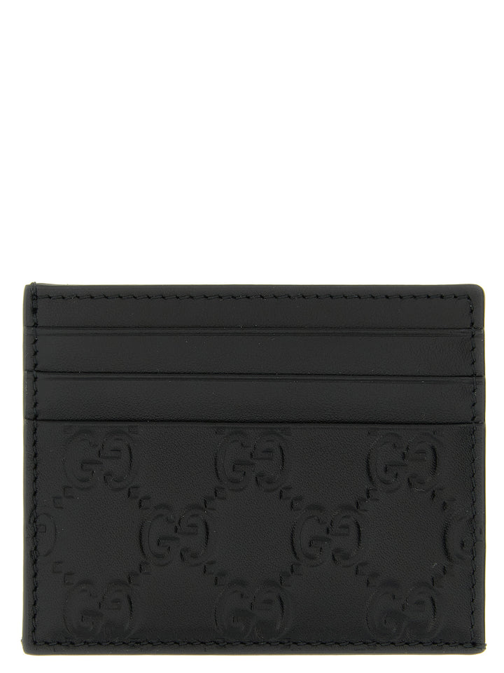 Gucci Black Calfskin Cardholder