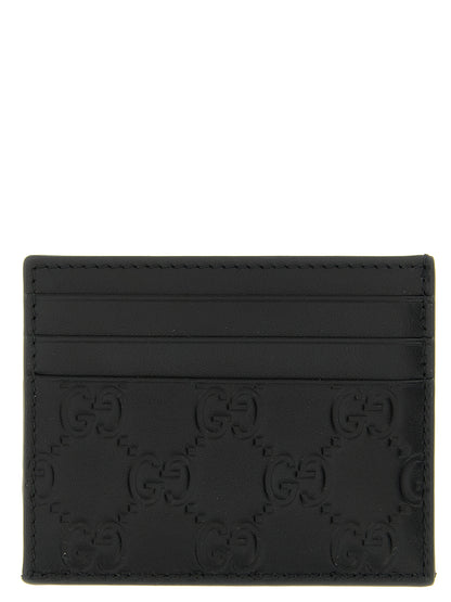 Gucci Black Calfskin Cardholder
