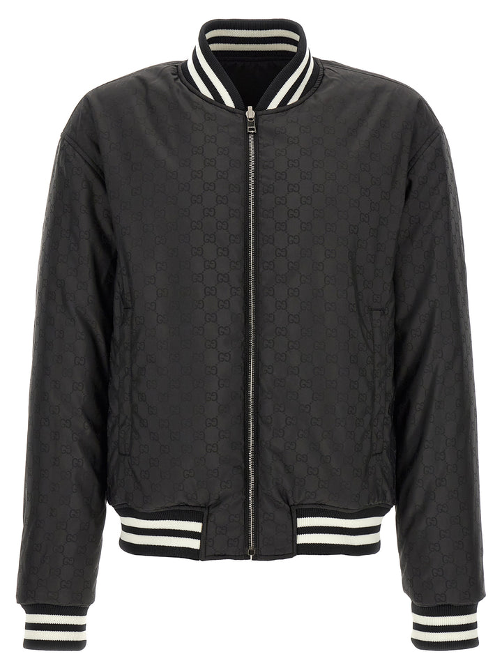 Gucci Bicolor Polyester Bomber