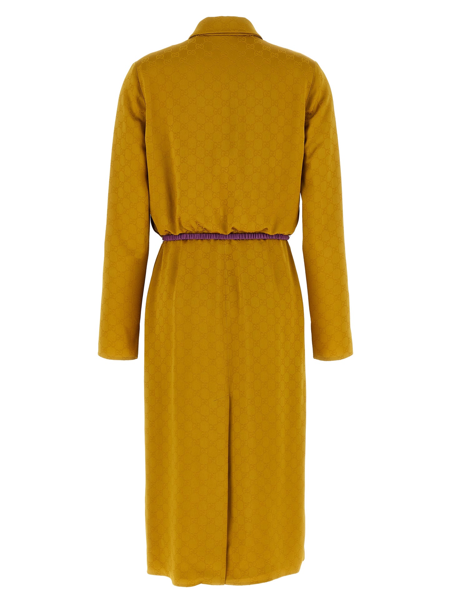 Gucci Bicolor Viscose Midi Dress