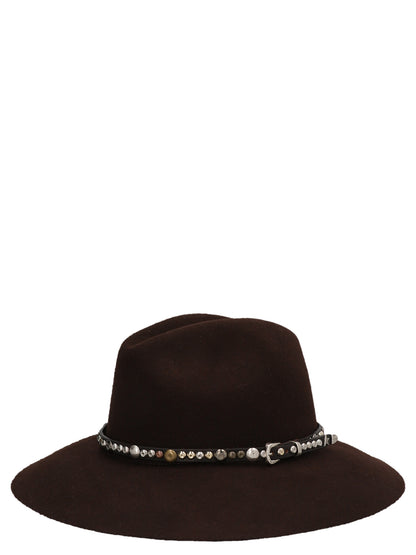 Golden Goose Brown Wool Fedora
