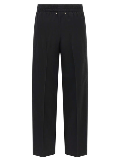 Golden Goose Black Virgin Wool Casual Pants