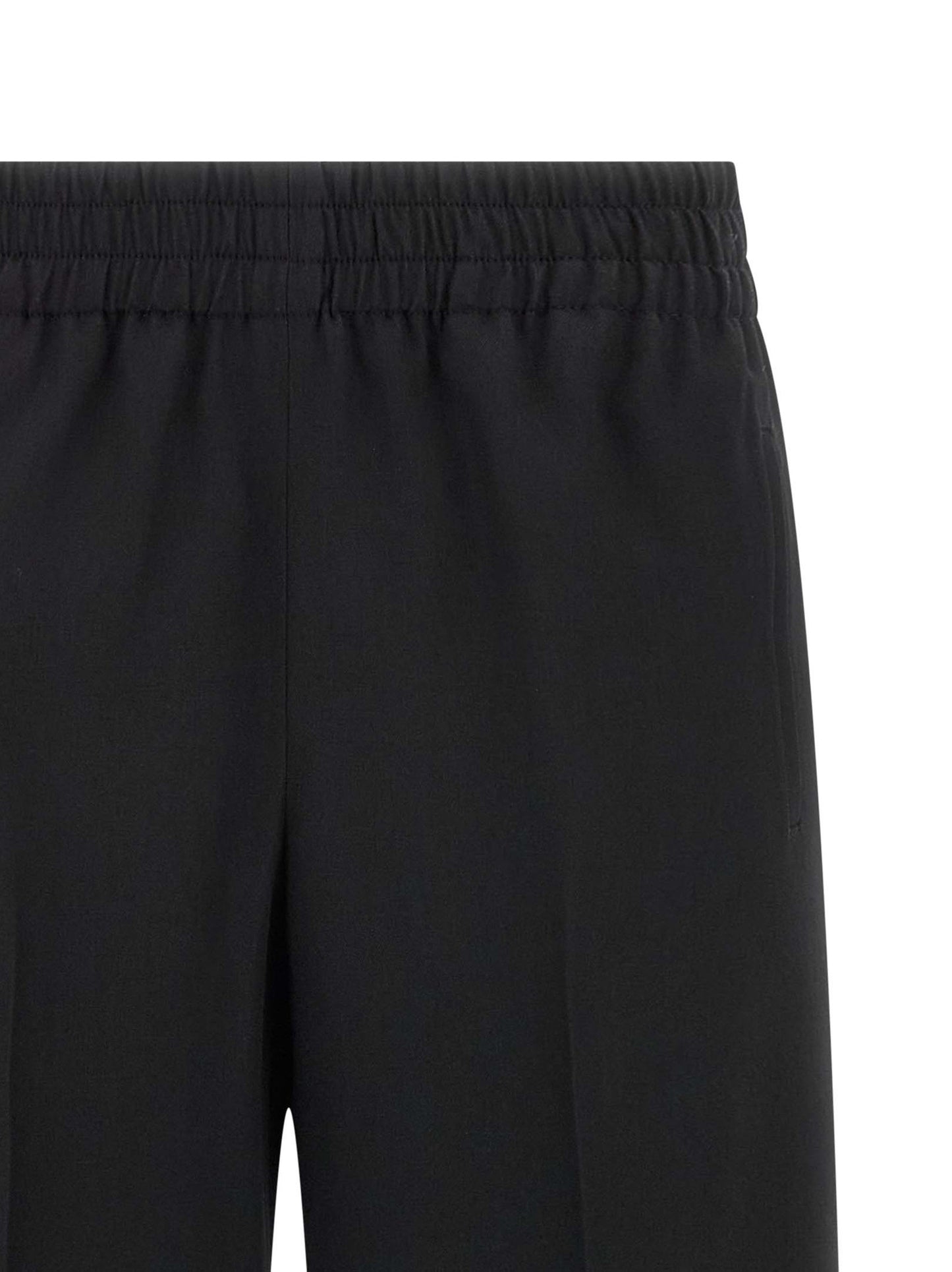 Golden Goose Black Virgin Wool Casual Pants