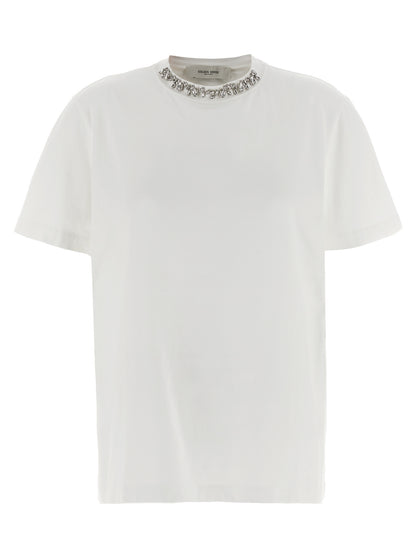 Golden Goose White Cotton T-Shirt