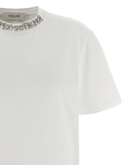 Golden Goose White Cotton T-Shirt