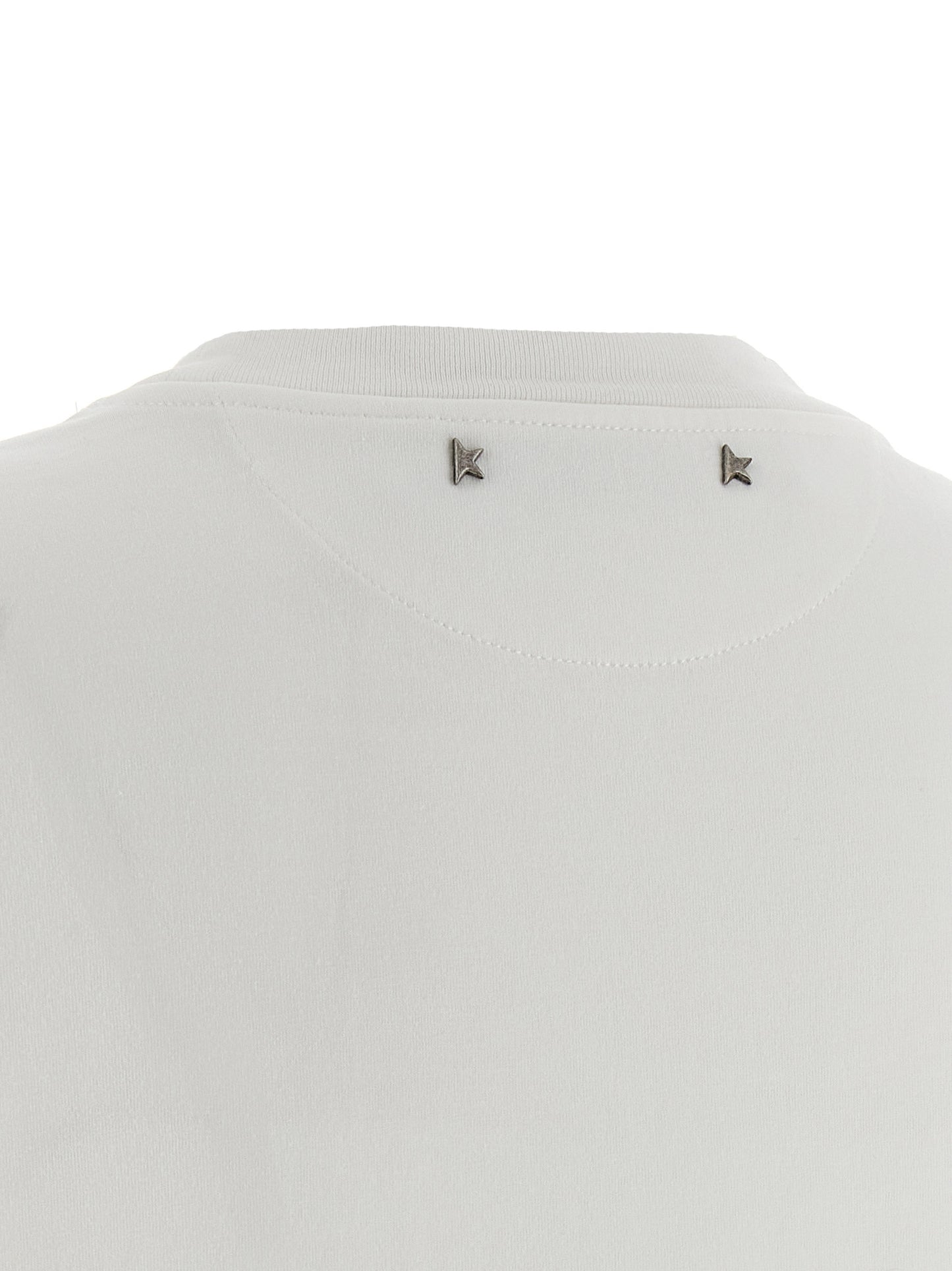 Golden Goose White Cotton T-Shirt