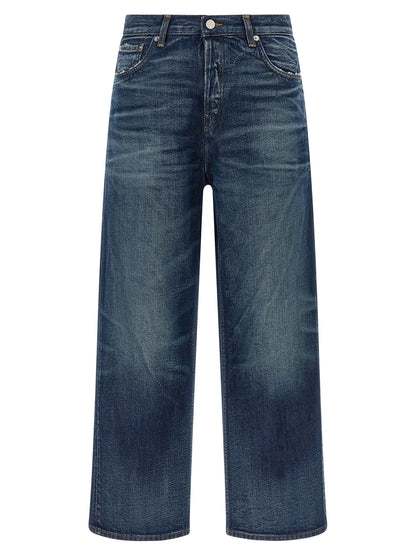 Haikure Blue Cotton Jeans Denim