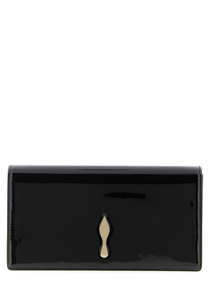 Christian Louboutin Black Calfskin Clutch Bag