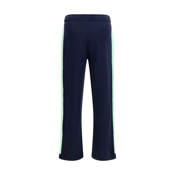 Casablanca Blue Wool Oves Aries Joggers (Workout Pants)