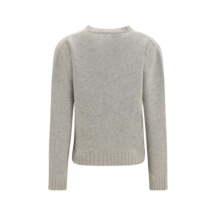 MM6 Gray Wool Oves Aries Sweatshirt