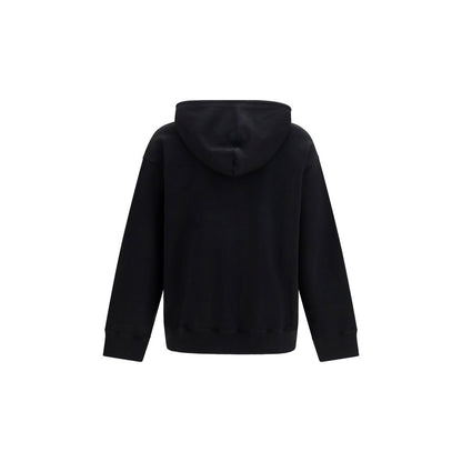 MM6 Black Cotton Sweatshirt