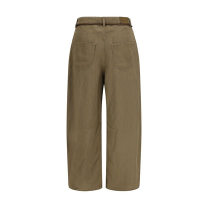Giorgio Armani Bicolor Copper Casual Pants