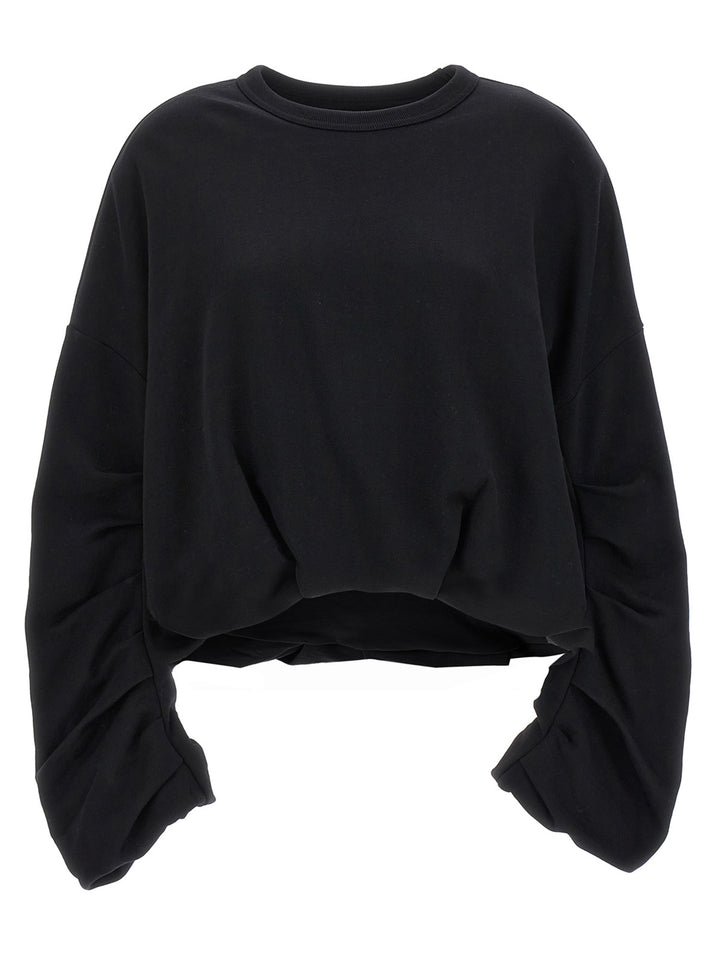 Dries Van Noten Black Cotton Sweatshirt