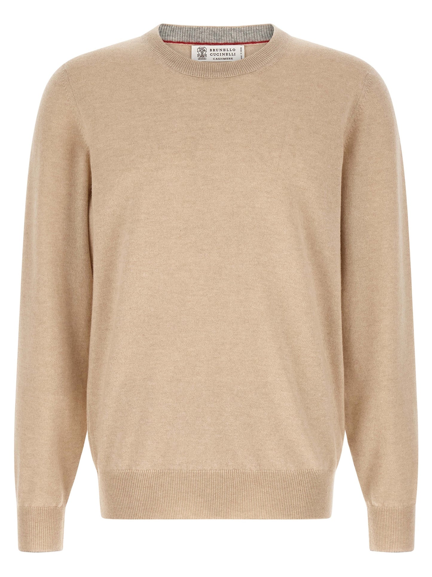 Brunello Cucinelli Beige Cashmere Cardigan