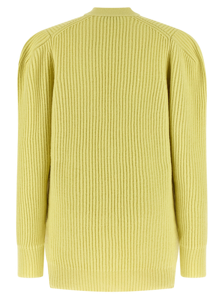 Stella McCartney Bicolor Virgin Wool Cardigan