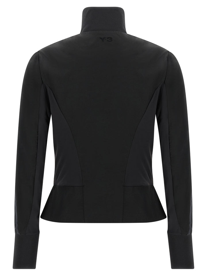 Y-3 Black Polyamide Sweatshirt