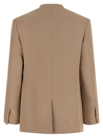 Fabiana Filippi Beige Acetate Blazer