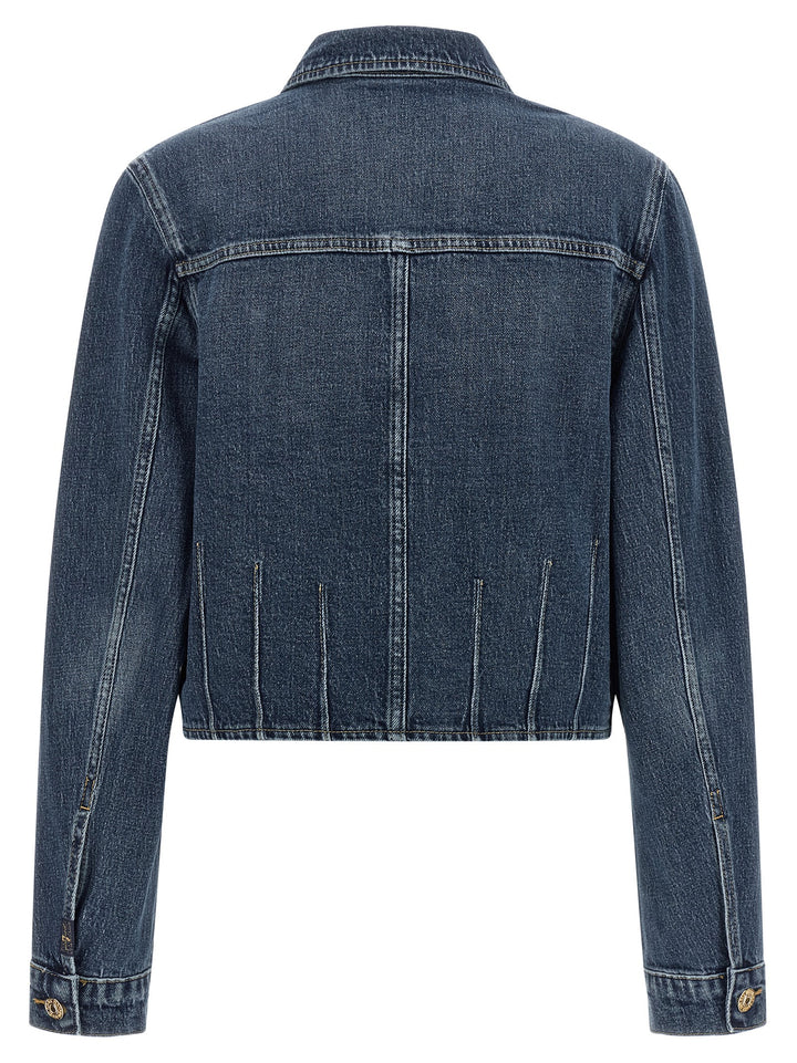 7 For All Mankind Blue Cotton Denim Jacket