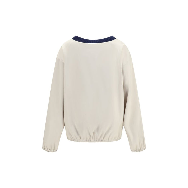 Miu Miu Beige Recycled Polyester Sweatshirt