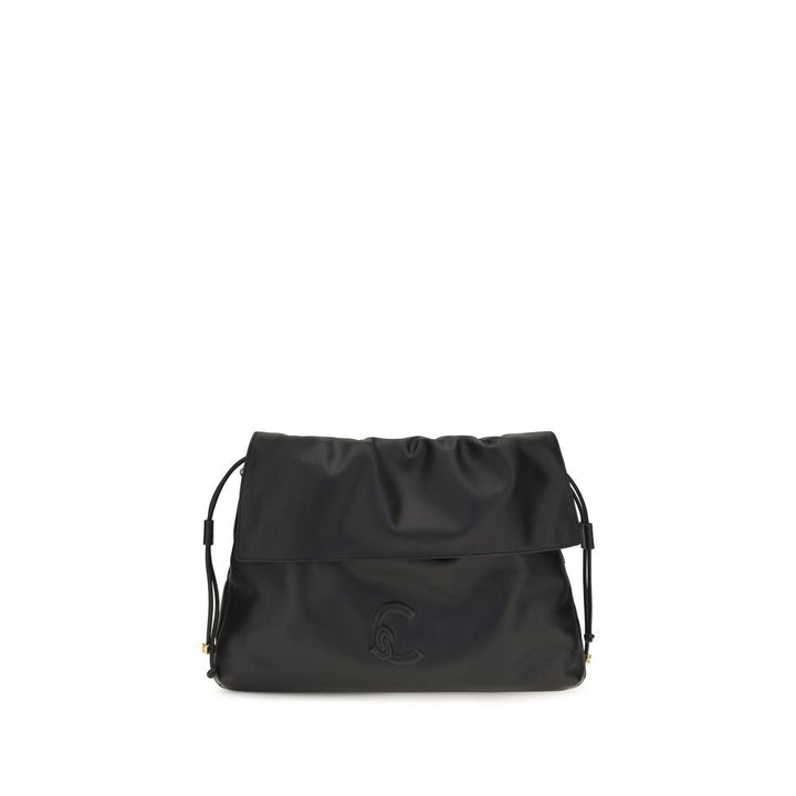 Coccinelle Black Calf Leather Bos Taurus Shoulder Bag