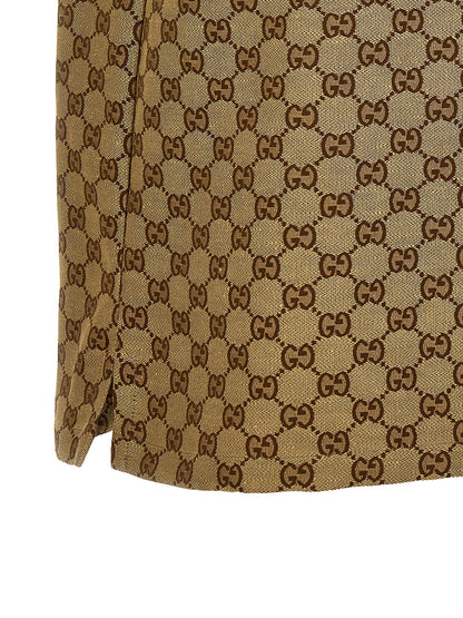 Gucci Beige Linen Blouse