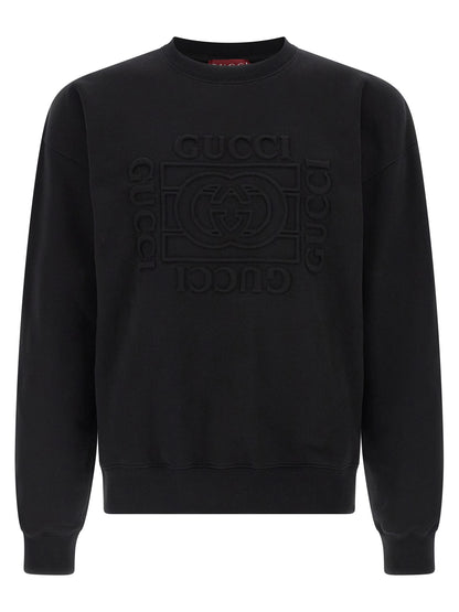 Gucci Black Cotton Sweatshirt