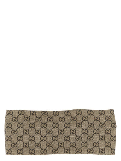 Gucci Beige Silk Headband