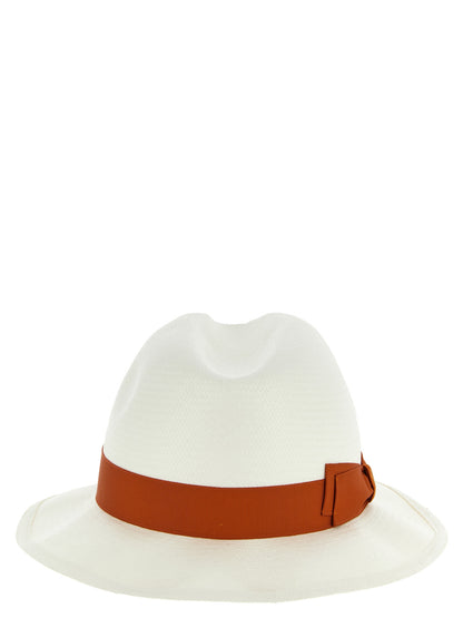 Borsalino Bordeaux Hemp Fedora