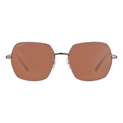 Serengeti Brown Plastic Sunglasses