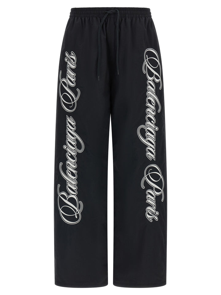 Balenciaga Multicolor Polyamide Athletic Pants