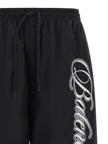 Balenciaga Multicolor Polyamide Athletic Pants