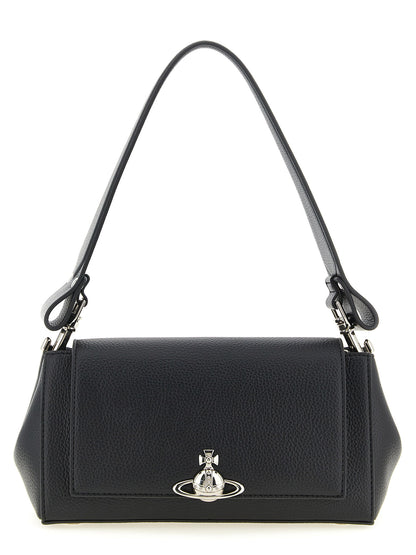 Vivienne Westwood Black Polyethylene Shoulder Bag