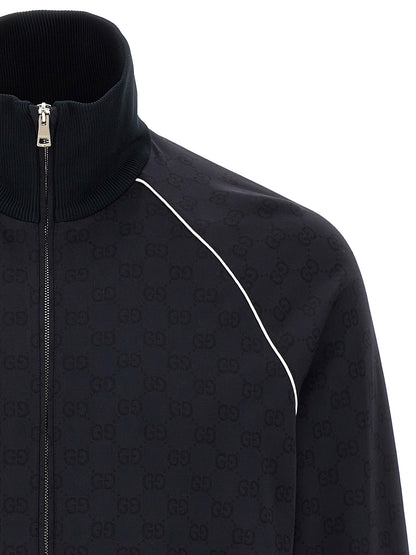 Gucci Blue Polyamide Sweatshirt