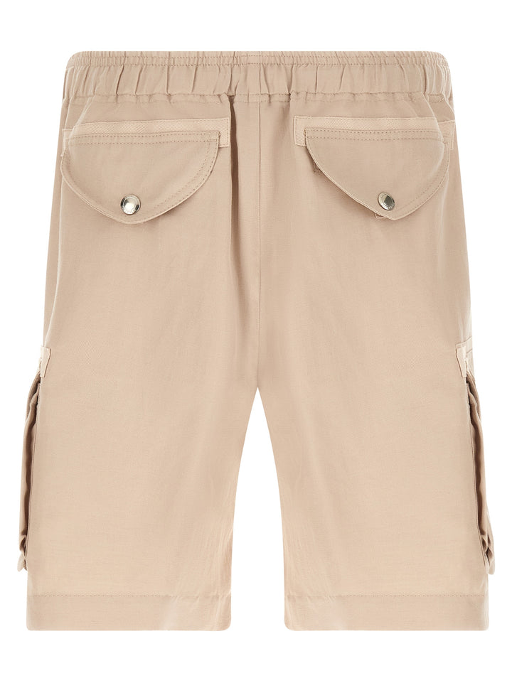 Brunello Cucinelli Beige Linen Bermuda Shorts