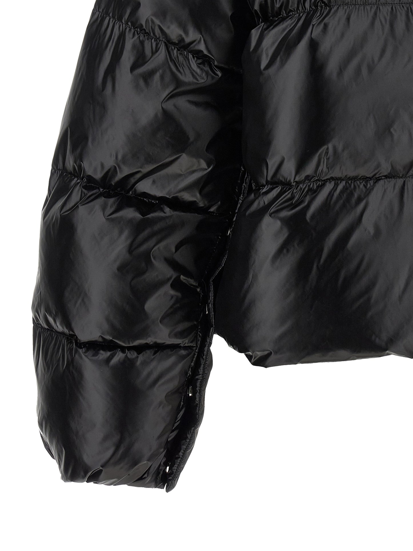 PINKO Black Polyamide Shell Jacket