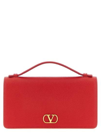 Valentino Garavani Multicolor Calfskin Cardholder