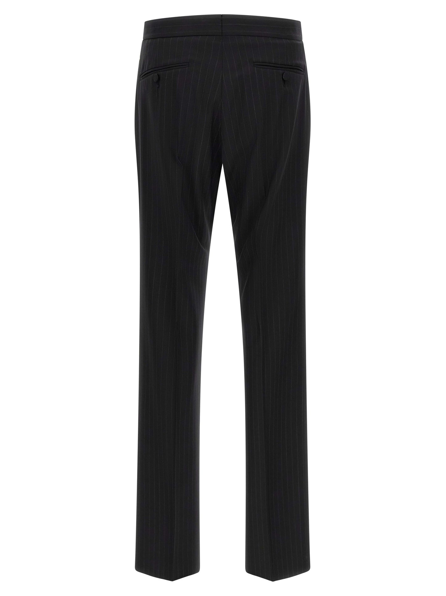 Tom Ford Black Wool Two-Piece Suit