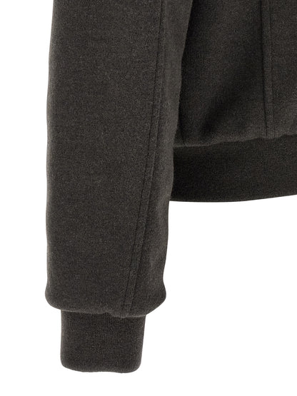 MooRER Brown Wool Bomber
