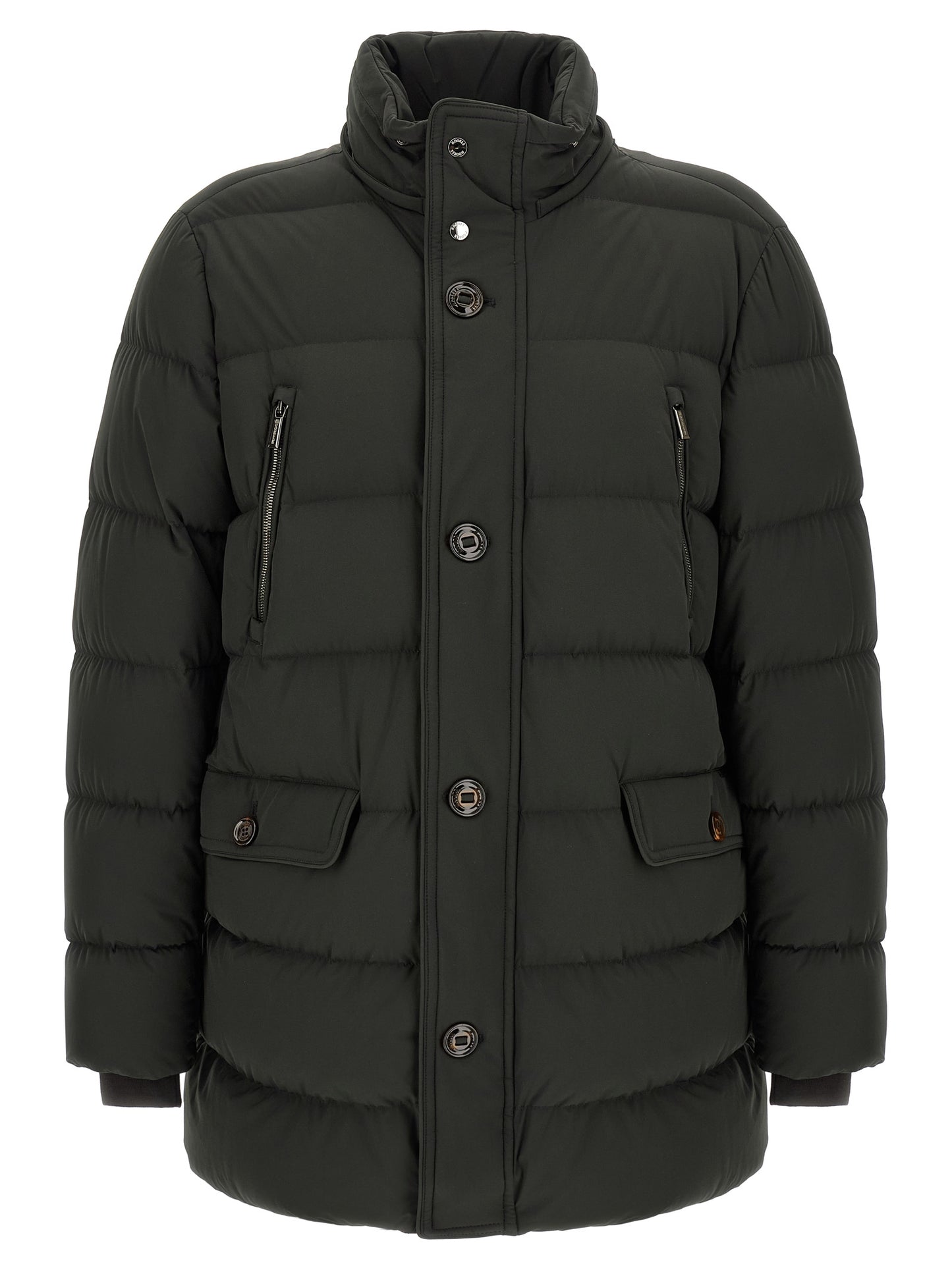 MooRER Bicolor Wool Full-Length Jacket