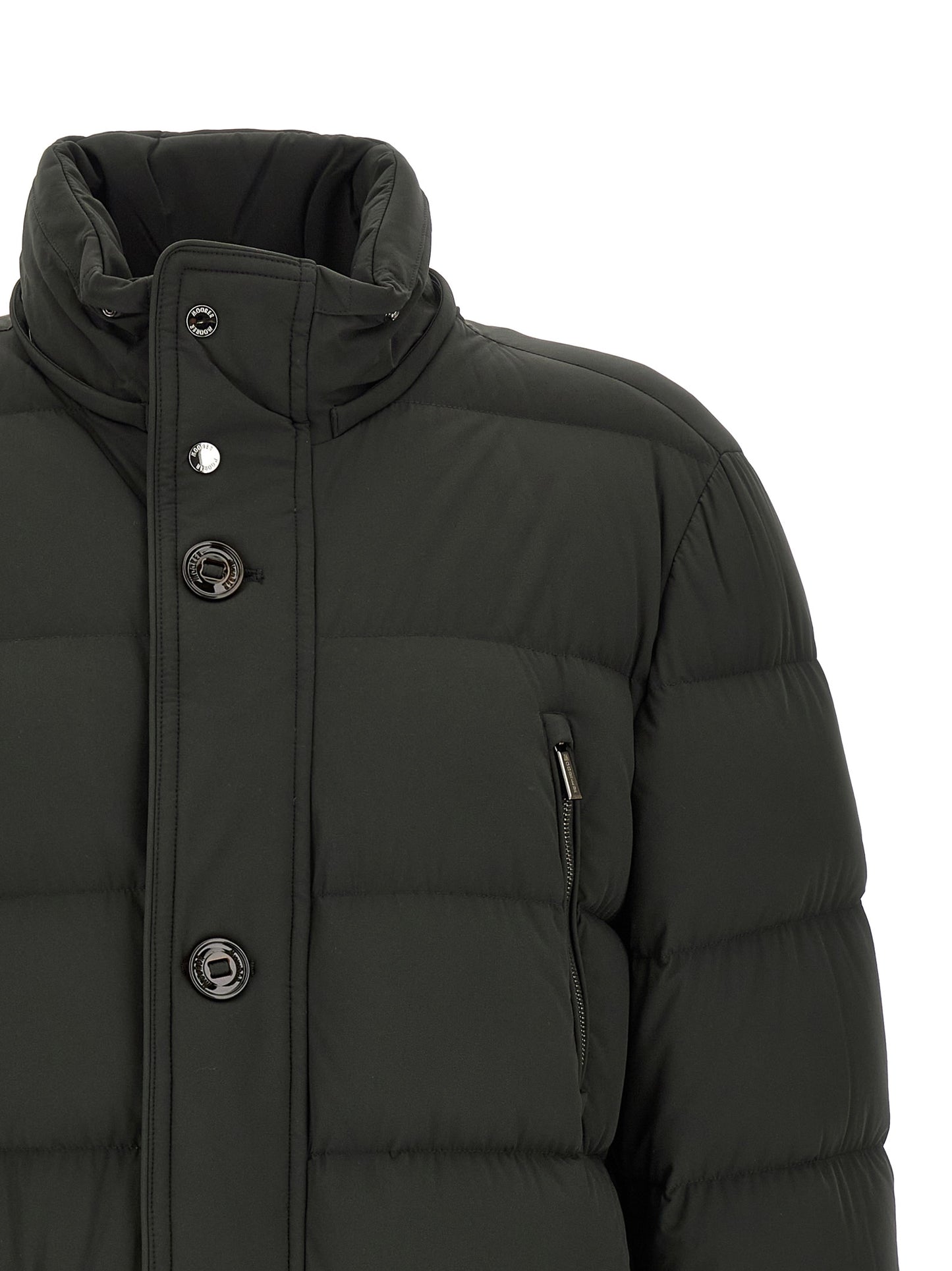 MooRER Bicolor Wool Full-Length Jacket