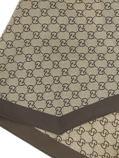 Gucci Beige Silk Foulard