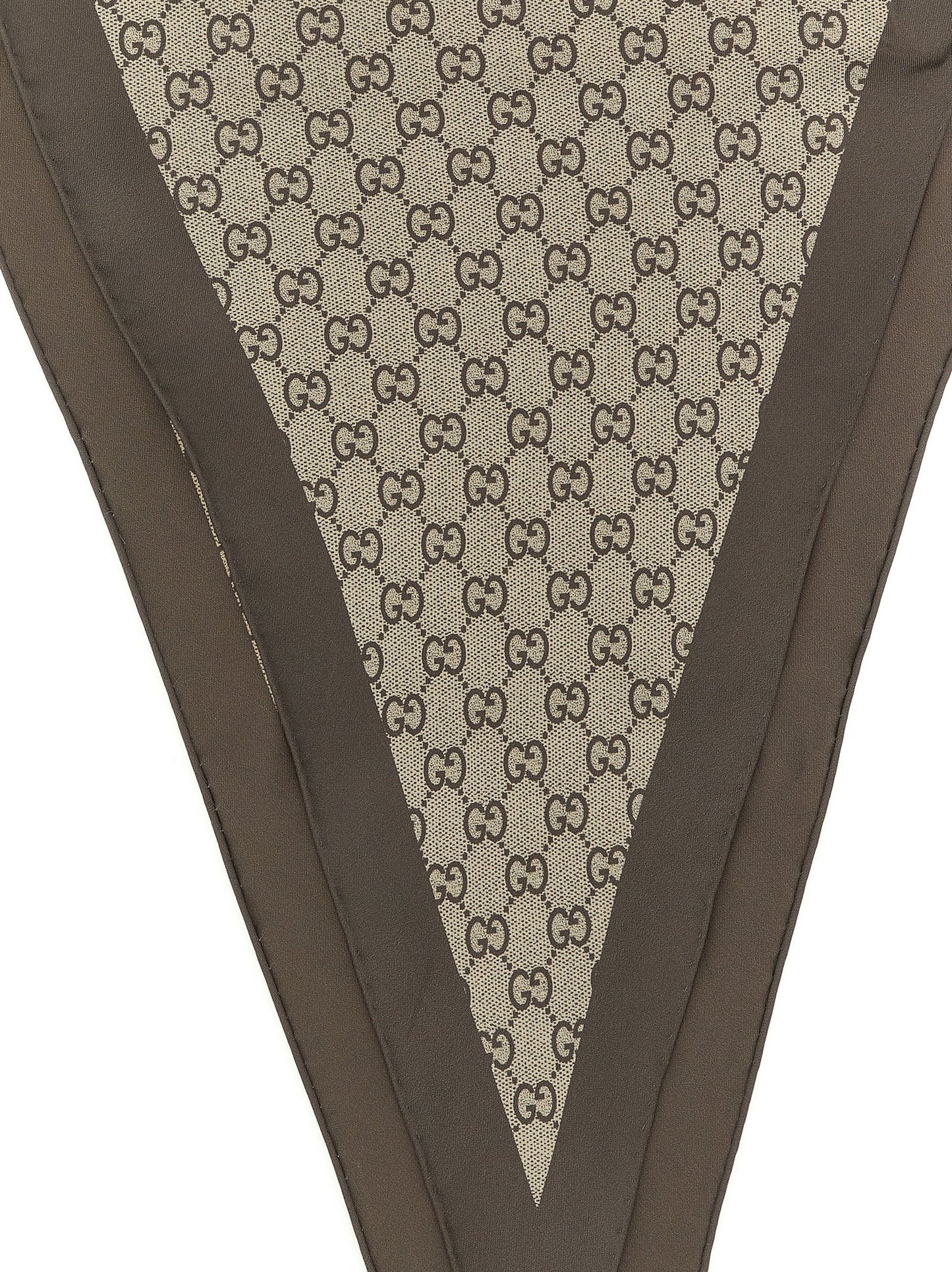Gucci Beige Silk Foulard