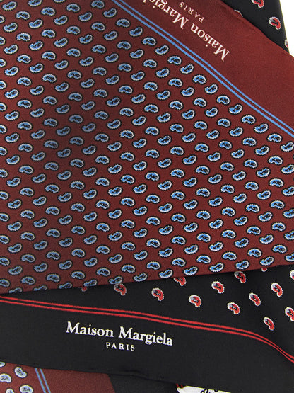 Maison Margiela Multicolor Silk Scarf