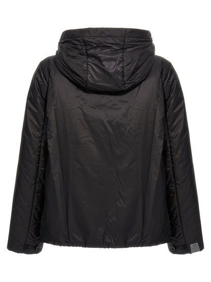 Max Mara Black Polyester Shell Jacket