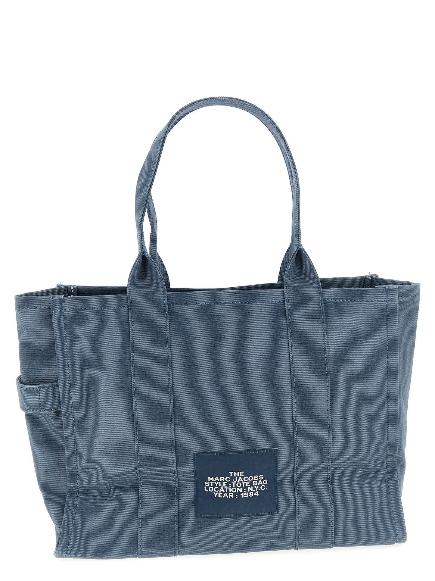 Marc Jacobs Blue Cotton Tote Bag