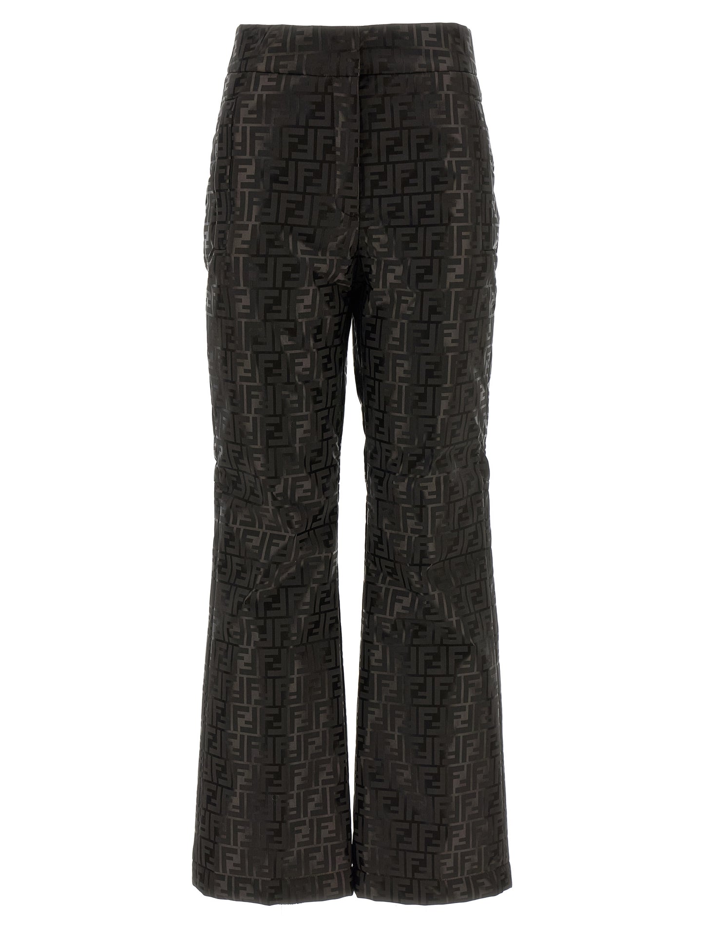 Fendi Brown Cotton Athletic Pants