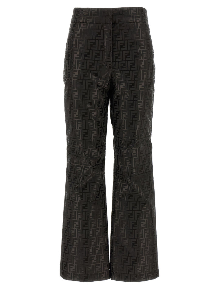 Fendi Brown Cotton Athletic Pants