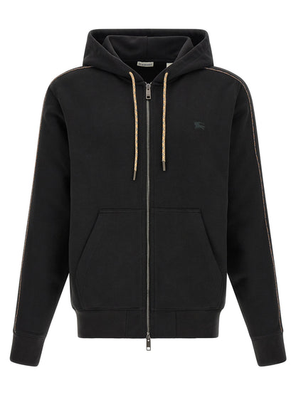 Burberry Black Cotton Sweatshirt
